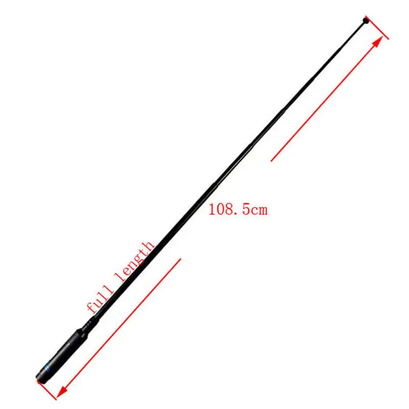 10pcs ใหม่ RH-660S SMA-Female Telescopic Antenna สําหรับวิทยุ Walkie Talkie BaoFeng UV-5R 888S WouXun KG-659 HYT TC-268