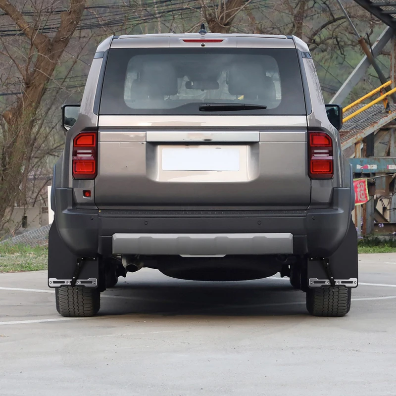 For Toyota Land Cruiser 250 Prado Lc250 2024 2025 Front Rear Wheels Mudguards Fender Mud Flap Guards Splash Fenders Mudflaps