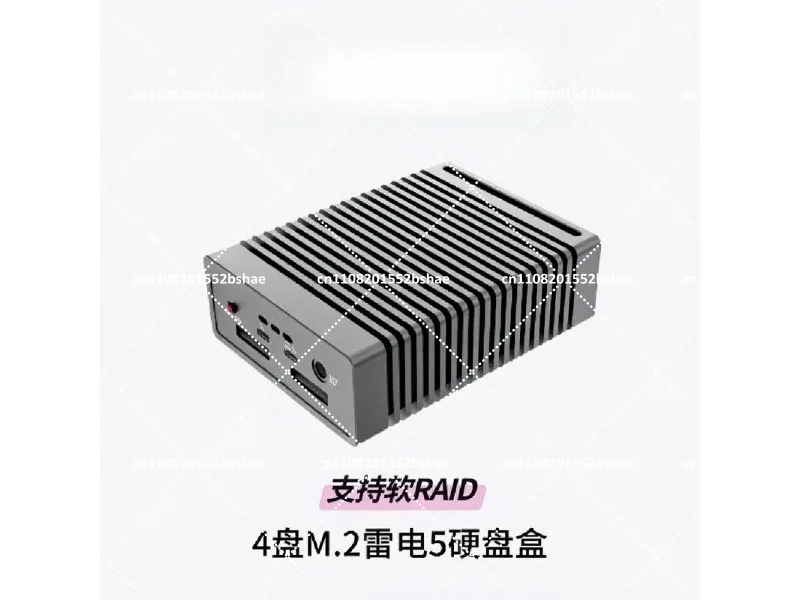 

5 80Gbps 4 Bay NVMe M.2 SSD Enclosure Thunderbolt 3 4 5 External Storage