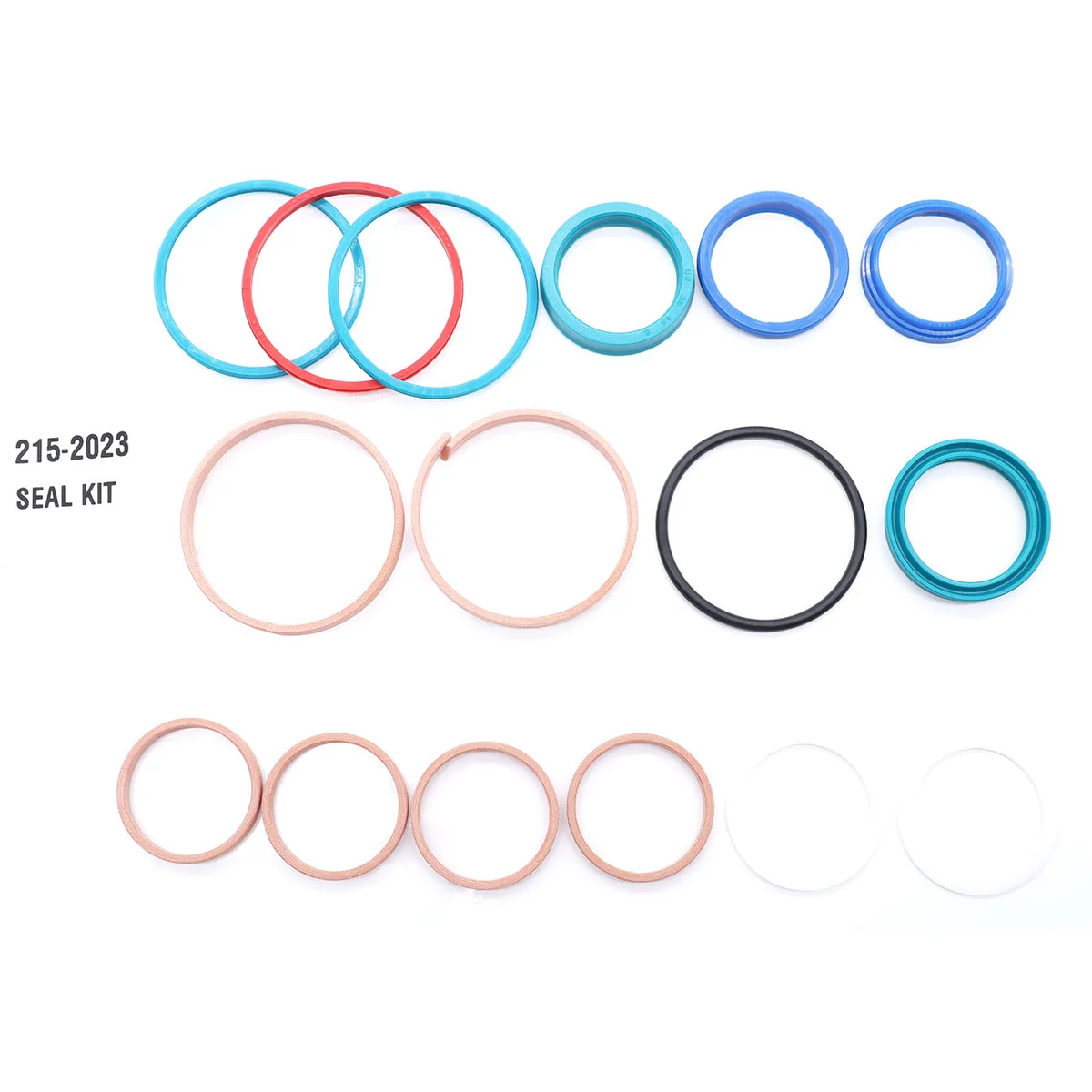 215‑2023 Steering Cylinder Hydraulic Seal Kit 2152023 Fits CAT Construction Machinery