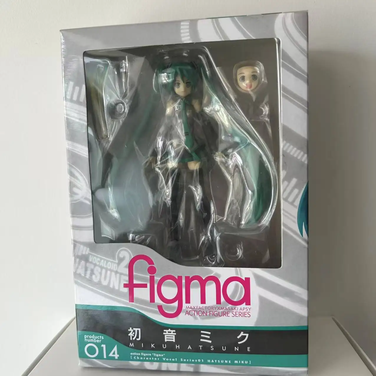 กล่อง 14 ซม.Hatsune Miku figma 014 Joint เปลี่ยนได้ Action Figure PVC รูปปั้นโต๊ะตกแต่งของเล่นตุ๊กตาของขวัญ