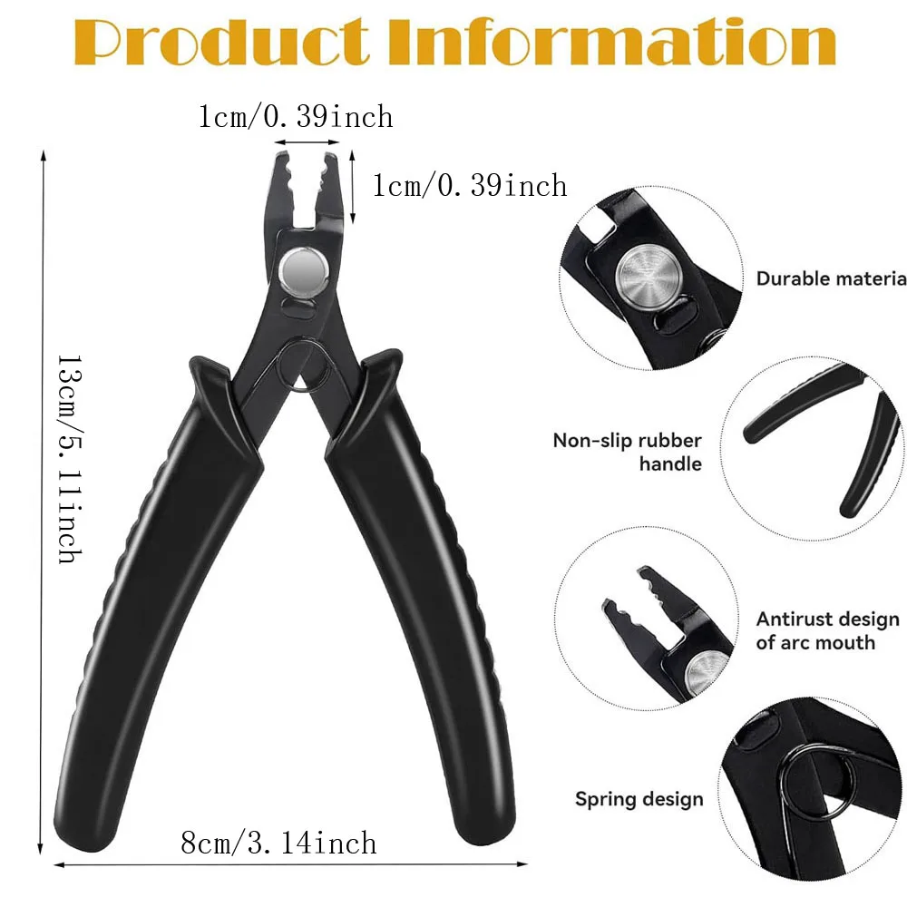 Bead Crimping Pliers Jewelry Making Tools