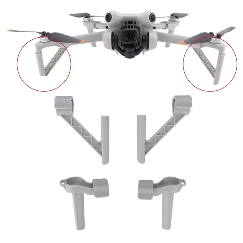 Train d'atterrissage pour importateur DJI MINI 4 Pro RC, pièces de mise à niveau