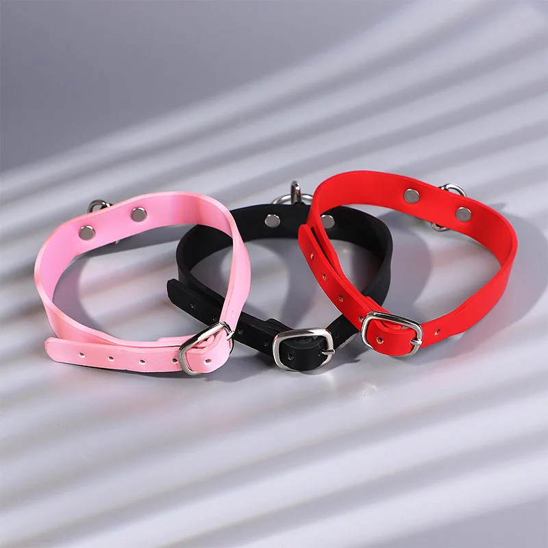 ألعاب الجنس لعب للرجال النساء الأزواج الجلود المقود عبودية الوثن طوق BDSM حلقة عنق تسخير المنتجات المثيرة الرقيق دور اللعب