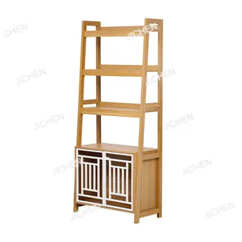 JC Furniture Style Dog Crate Ladder Bookcase Pet Friendly Furniture