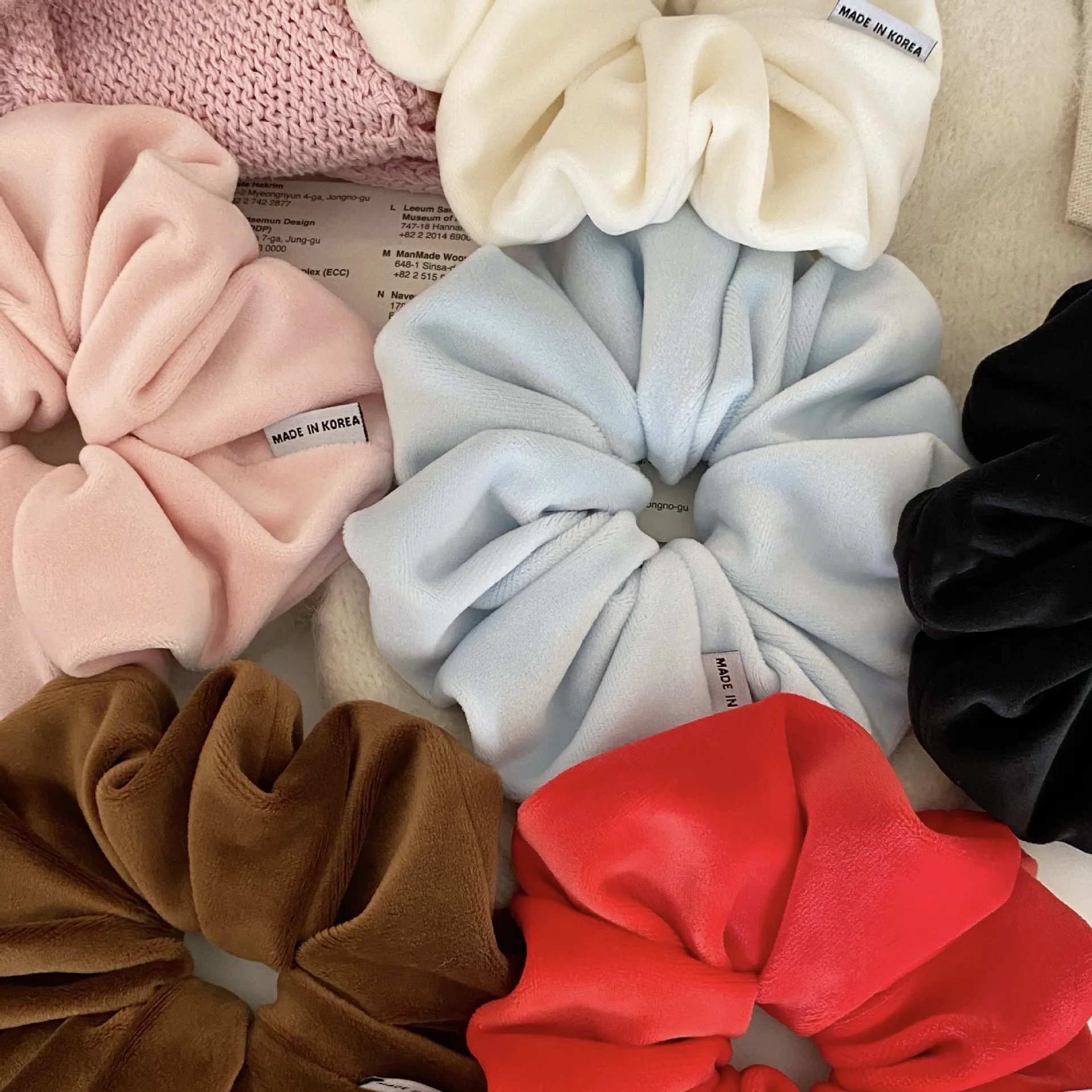 

1 шт., корейская версия, модная высококачественная мягкая бархатная петля для волос с толстой кишкой, женская повязка на голову