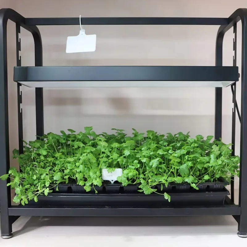 Houseplants Kitchen Seedling Starter Plant Indoor Grow Smart Mini Garden Grow Kit Full Spectrum Lights Adjustable Height Movable