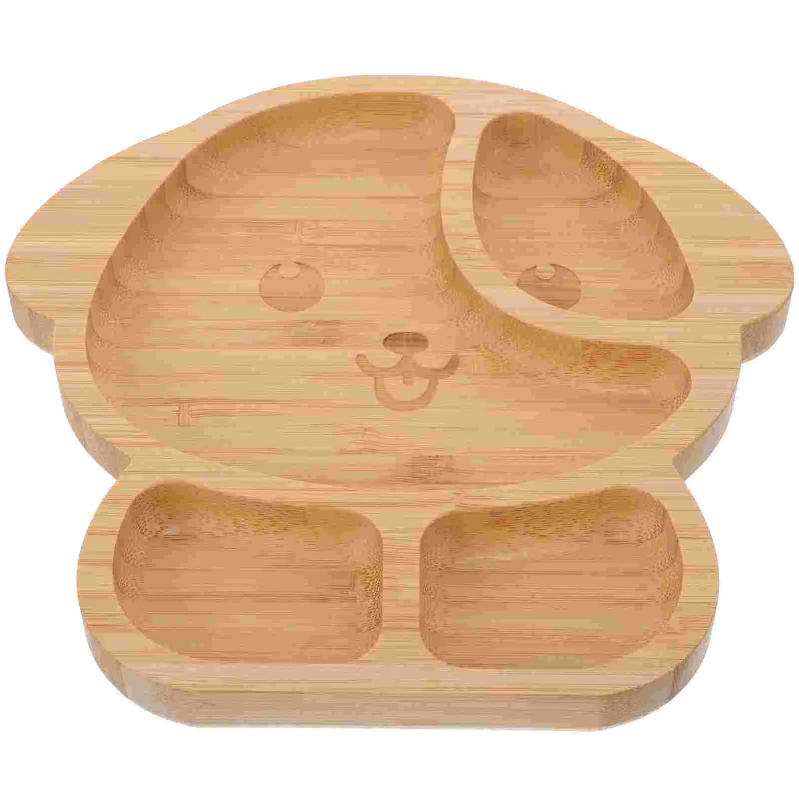 Food Plate Lunch Divided Tray Wood Dinner Plate Divided Food Dish Dinner Food Tray wood food plate wood plate