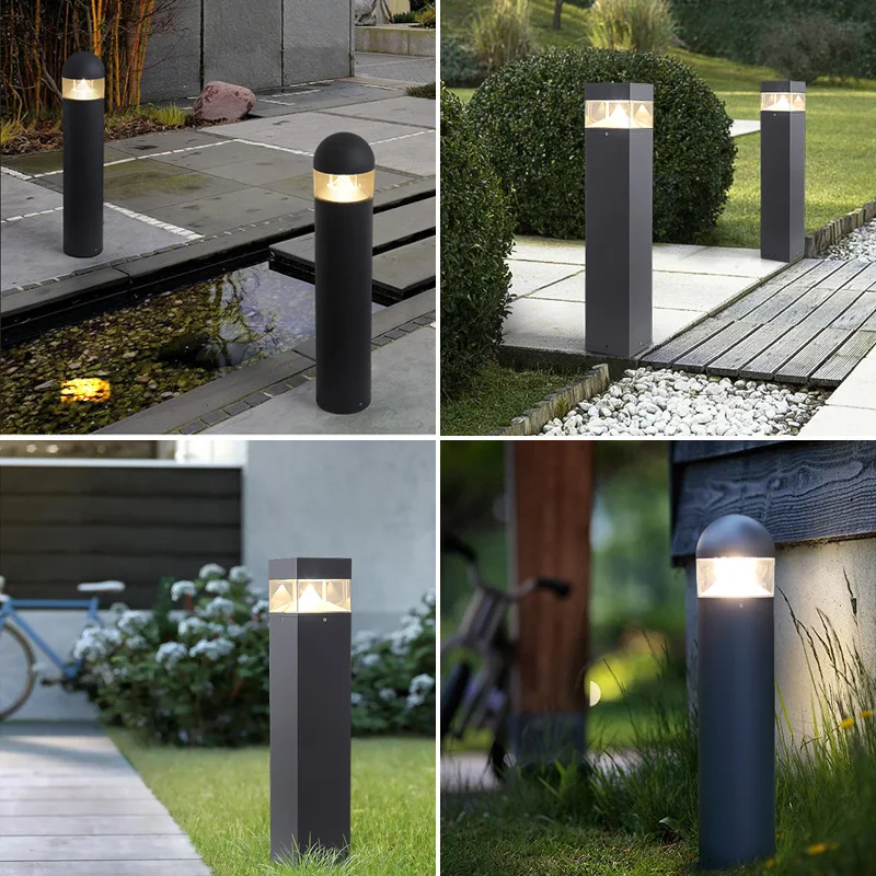 LED courtyard lights, lawn lights, outdoor waterproof, outdoor waterproof outdoor gates, lawn lights, community corridor post