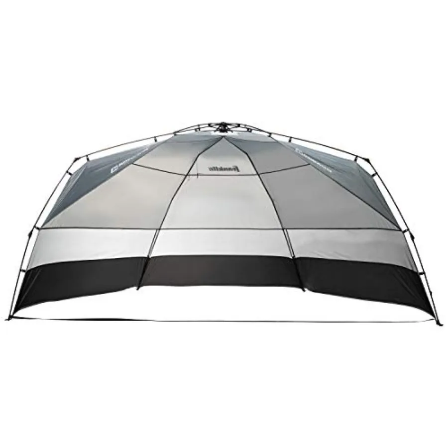 

Тент-укрытие Sideline Team Sunblocker Shelter - Легкая установка - Портативный, с защитой UPF 50+ - Отлично подходит для пляжа и спортивных игр - Футбол - Размер L