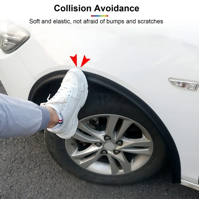 Car Sill Protection Stickers Universal Carbon Fibre Pedal Trim Stickers Impact-Resistant Pedal Stickers Boot Protection Stickers