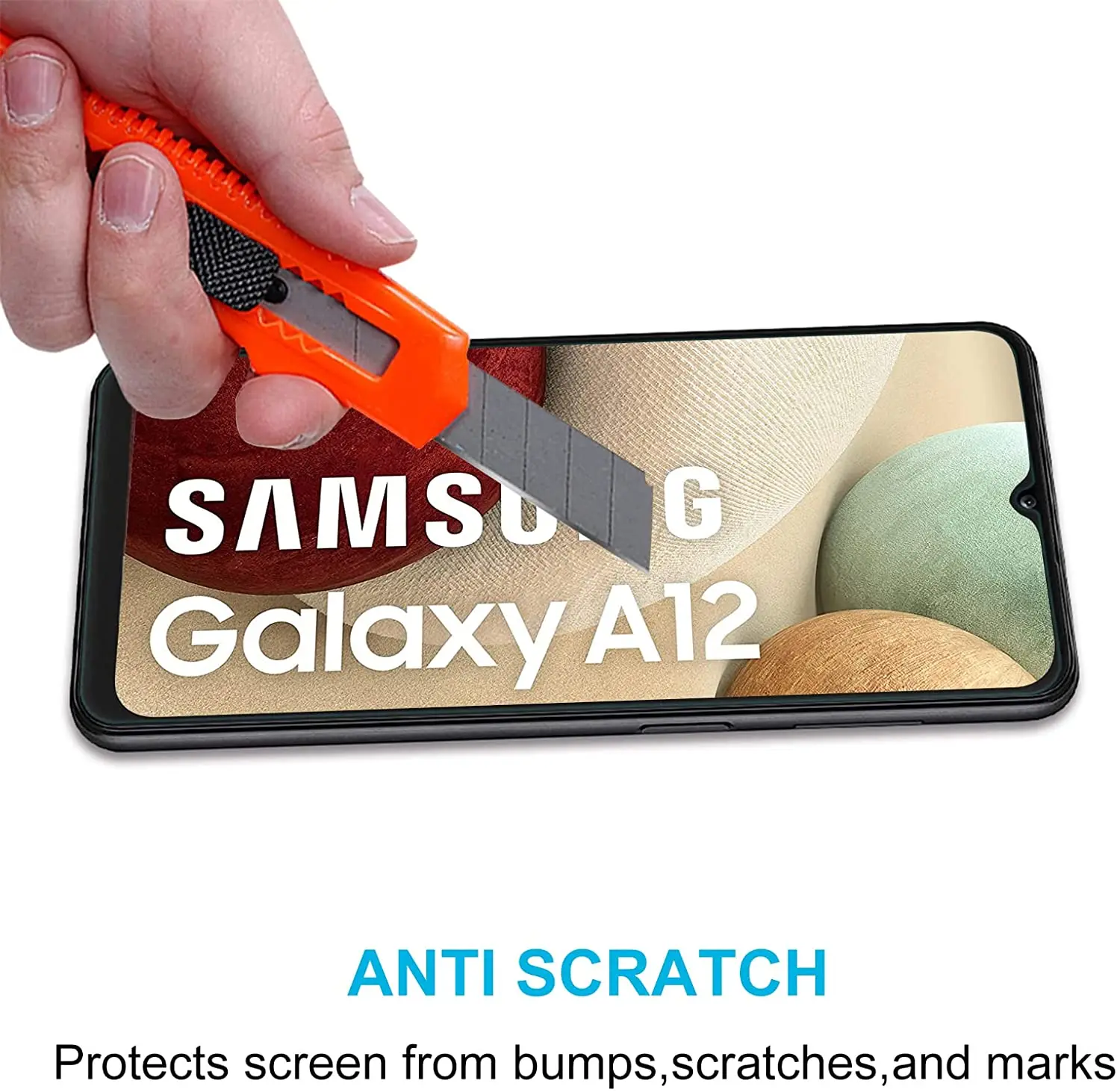 2ชิ้น/4ชิ้นกระจกนิรภัยสำหรับ Samsung Galaxy A12 M12 A12 Nacho ฟิล์มกระจกป้องกันหน้าจอ F12