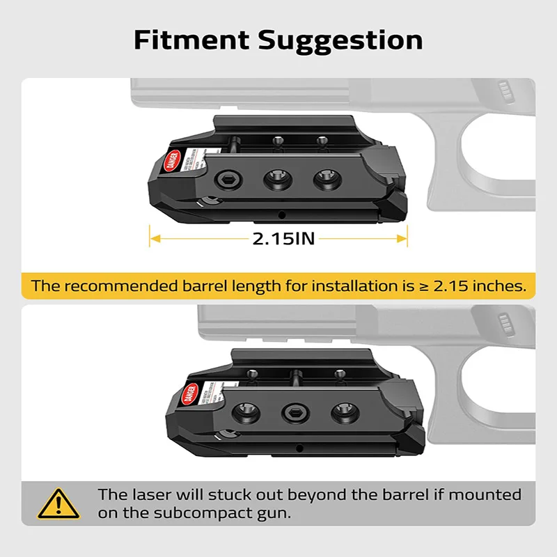 مسدس ريد ليزر البصر قابل لإعادة الشحن منخفض المستوى مسدس البصر بالليزر شحن مغناطيسي الألومنيوم Picatinny السكك الحديدية تصميم التبديل
