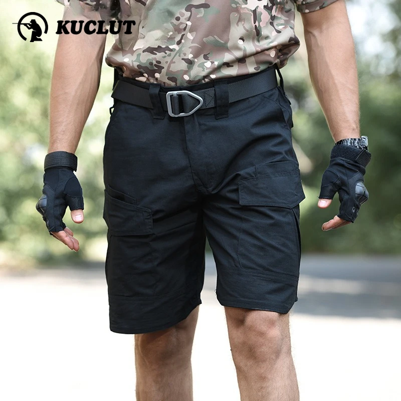 Outdoor Training Tactical Shorts Summer Leisure Commuting Breathable Gargo Pants Wear Resistant Multi Pocket Camouflage Pant