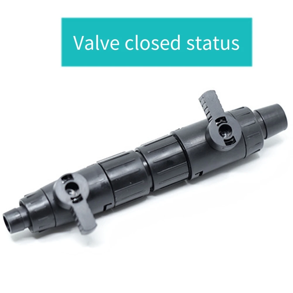 Aquarium Filter Quick Disconnect Connector Hose Breakaway Connector Flow Valve Quick-Connect Valve For Variety Of Hoses
