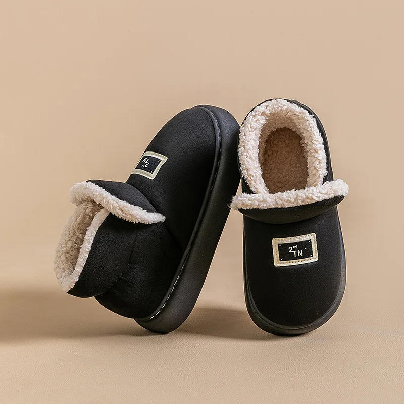 

Зимние женские ботинки, новые модные хлопковые ботинки, уличные зимние ботинки, женская домашняя обувь на мягкой подошве, нескользящая и теплая