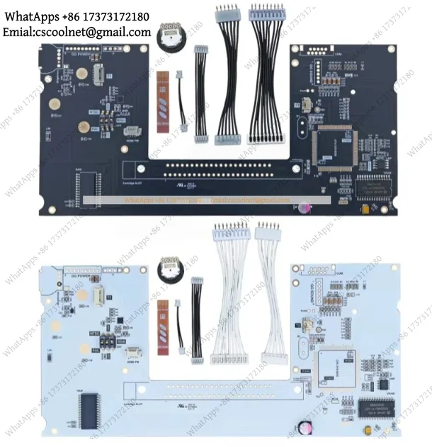 k3 Game Gear RGB Motherboard Single-Chip Mod w/ LED No CPU Plug&Play GG Upgrade
