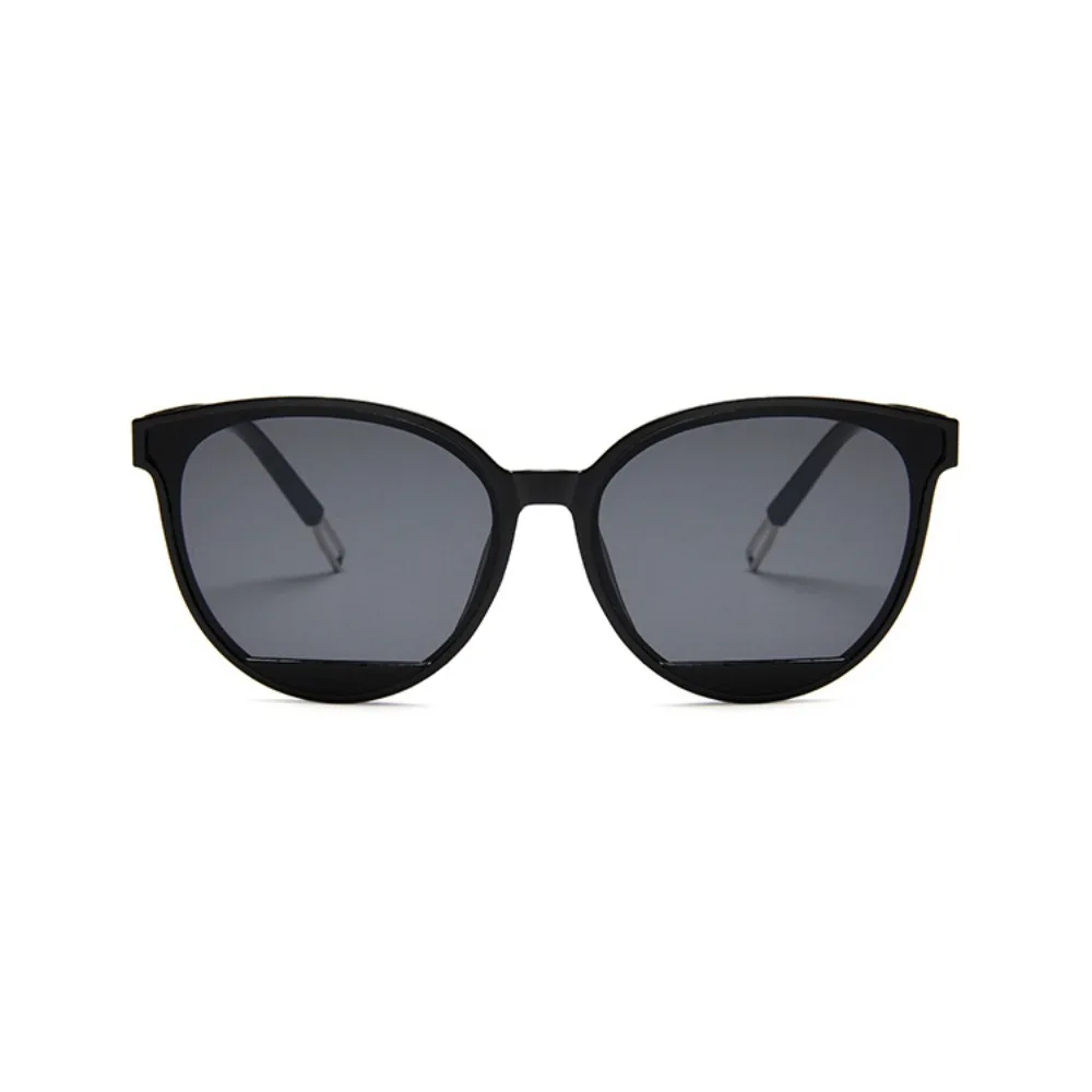 Personalized Vintage Large Frame Sunglasses Trendy Retro Multicolor Lenses Eyewear Jelly Lightweight UV400 Sun Glasses Holiday