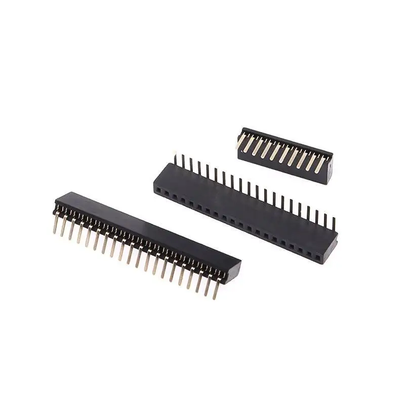 5~10 Stück 1,27MM Einreihiger Buchsenstecker Rechtwinklig 90 Grad Horizontal 1X2p3p4p5p6p8p10p15p/1*40P – Detail 4