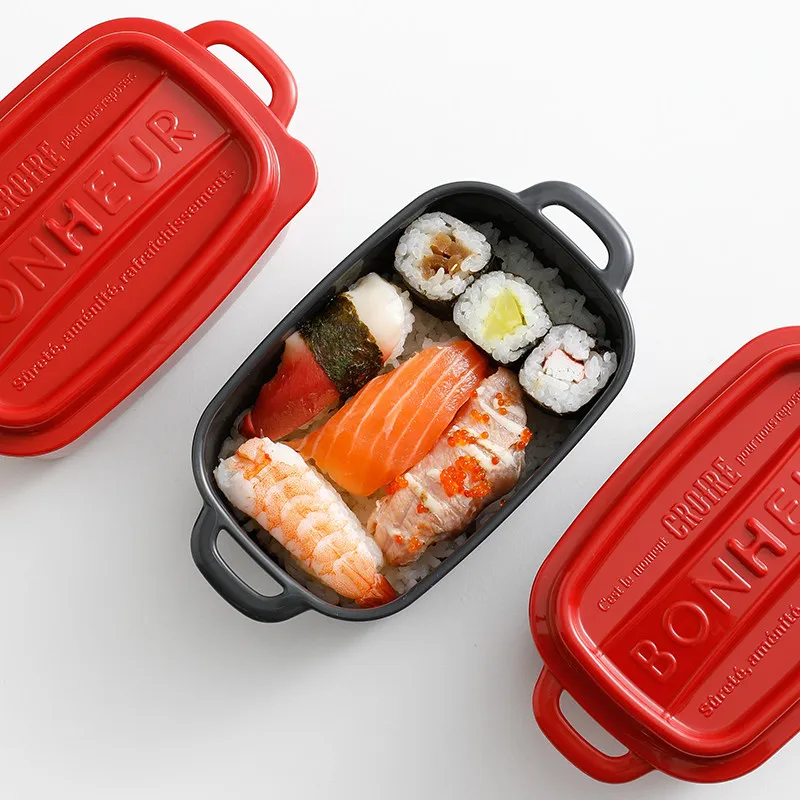 LMM food storage box kitchen refrigerator fresh fruit box complementary food bento box
