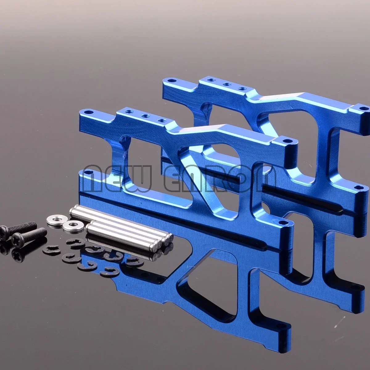 Brazo oscilante inferior trasero de aluminio para RC Wltoys, accesorios de coche, 2 piezas, L969, L979, L202, L212, L222, K959, L959