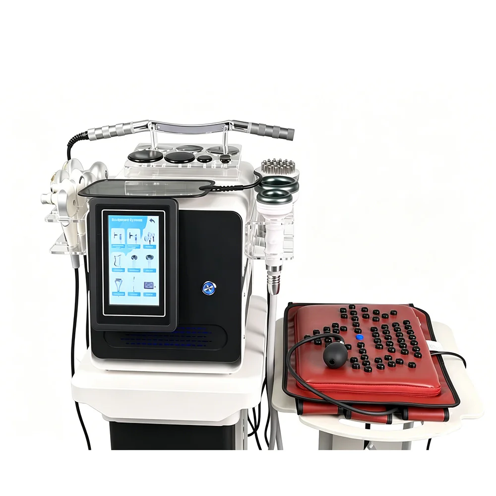 10 in 1 Body Sculpt Fast Weight Loss Cellulite Remover Body Sculpting 448k Cet Ret EMS Vacuum Cavitation Device