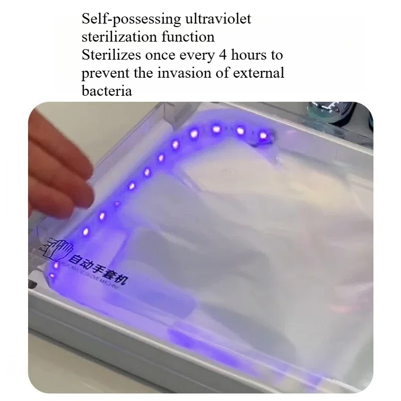 New Smart Fully Automatic Household Kitchen and Dining Room Hanging Portable Disposable Gloves Wearing Machine