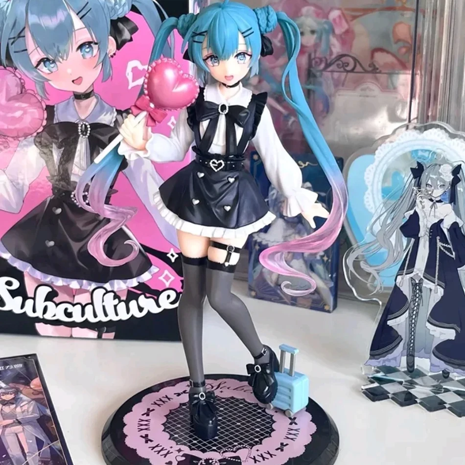 ฟิกเกอร์อนิเมะฮัตสึเนะ มิคุ ขนาด 20 ซม. สาวเซ็กซี่ แฟชั่นซับคัลเจอร์ ฟิกเกอร์แอคชั่นมิคุ ของขวัญคริสต์มาส โมเดลสะสมพีวีซี ตุ๊กตาของเล่น