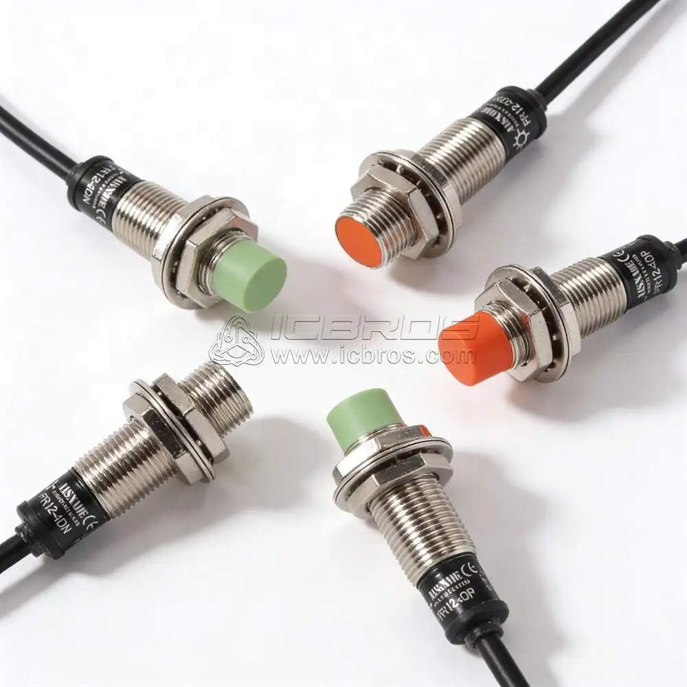 M12 Metal Sensor PR12-4DN PR12-4DN2 PR12-4DP PR12-4DP2 PR12-4DO PR12-2DN PR12-2DP Proximity Switch Three Line NPN 24V