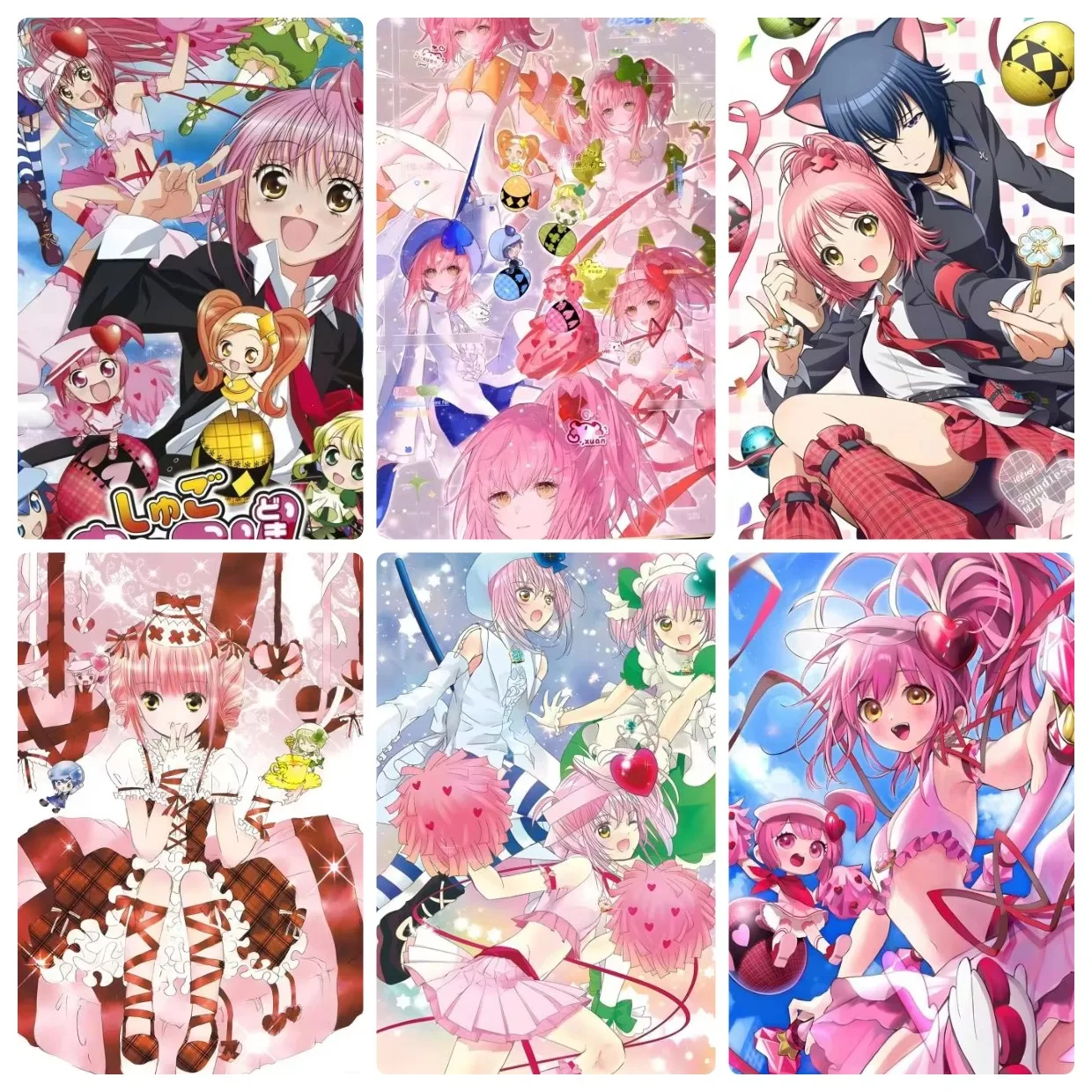 Anime Cartoon S-Shugo Chara Anime Character Jigsaw Puzzles 500/1000/1200/2000PCS Handmade Art Exquisite Home Decor Gift No Frame