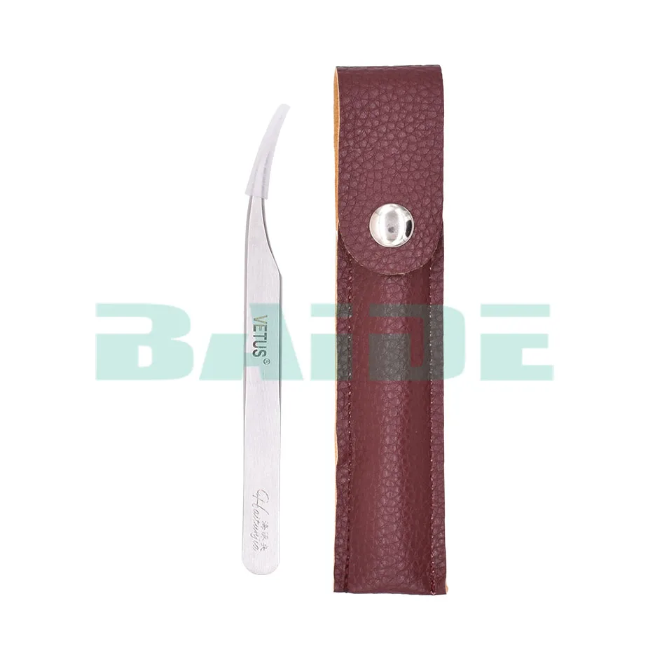 High Quality False Eyelash Extensions Tweezers Wearing False Lashes For Beautician Tweezers Eyelashes Opening 500pcs/lot