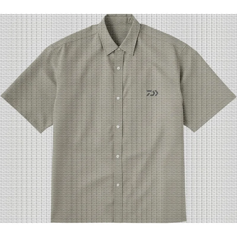 Men's Quick Drying Fishing Short Sleeved Shirt, Breathable Outdoor Lure Fishing Collar Shirt, Available in Multiple Colors