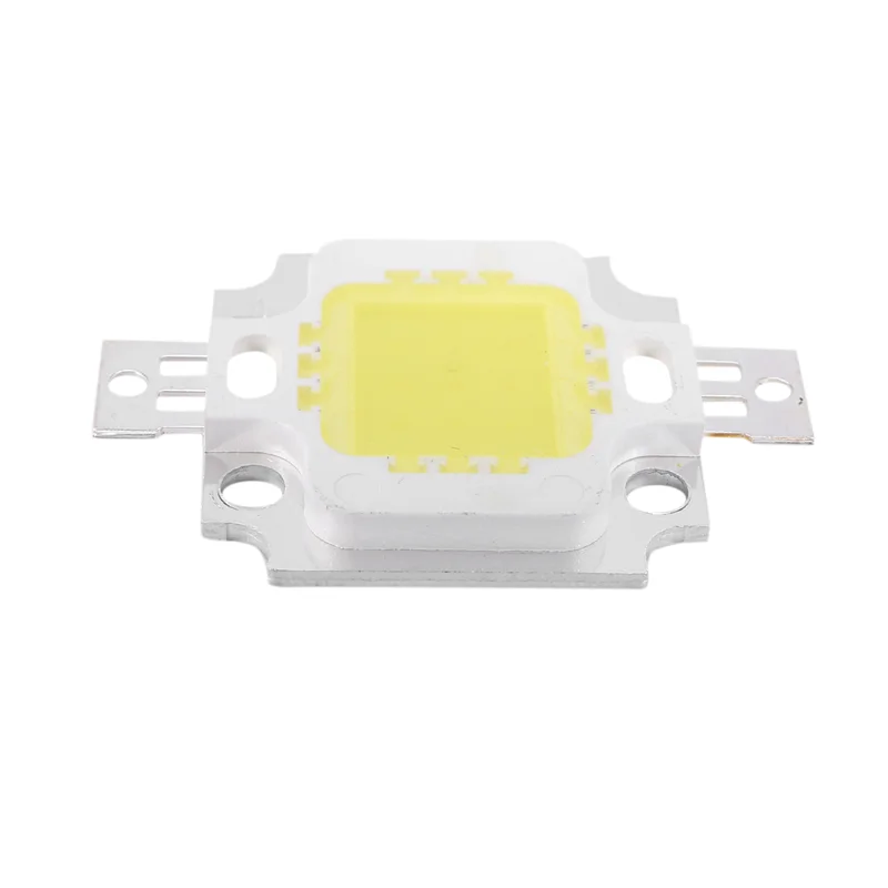 

LICE-200PCS 10W LED Pure White High Power 1100LM LED Lamp SMD Chip Light Bulb DC 9-12V