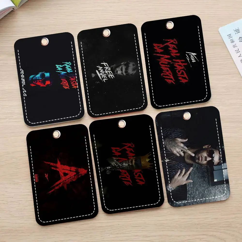 

Брелок-картхолдер из искусственной кожи с изображением рэпера Anuel AA, 1 шт.