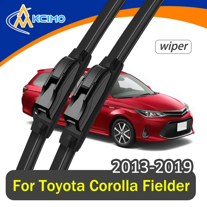 

2PCS Front Wiper Blades Pair For Toyota Corolla Fielder E160 2013-2019 Hybrid Wagon Windshield Wiper Blade Set Replacement