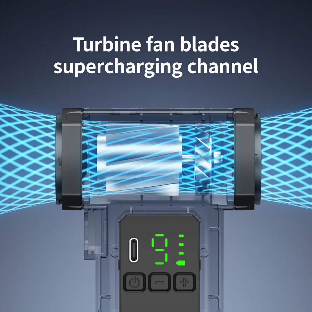 550000 دورة في الدقيقة منفاخ الهواء الكهربائي توربو مروحة نفاثة فرش السيارات عالية السرعة توربو مروحة عنيفة USB قابلة للشحن منفاخ غبار قوي