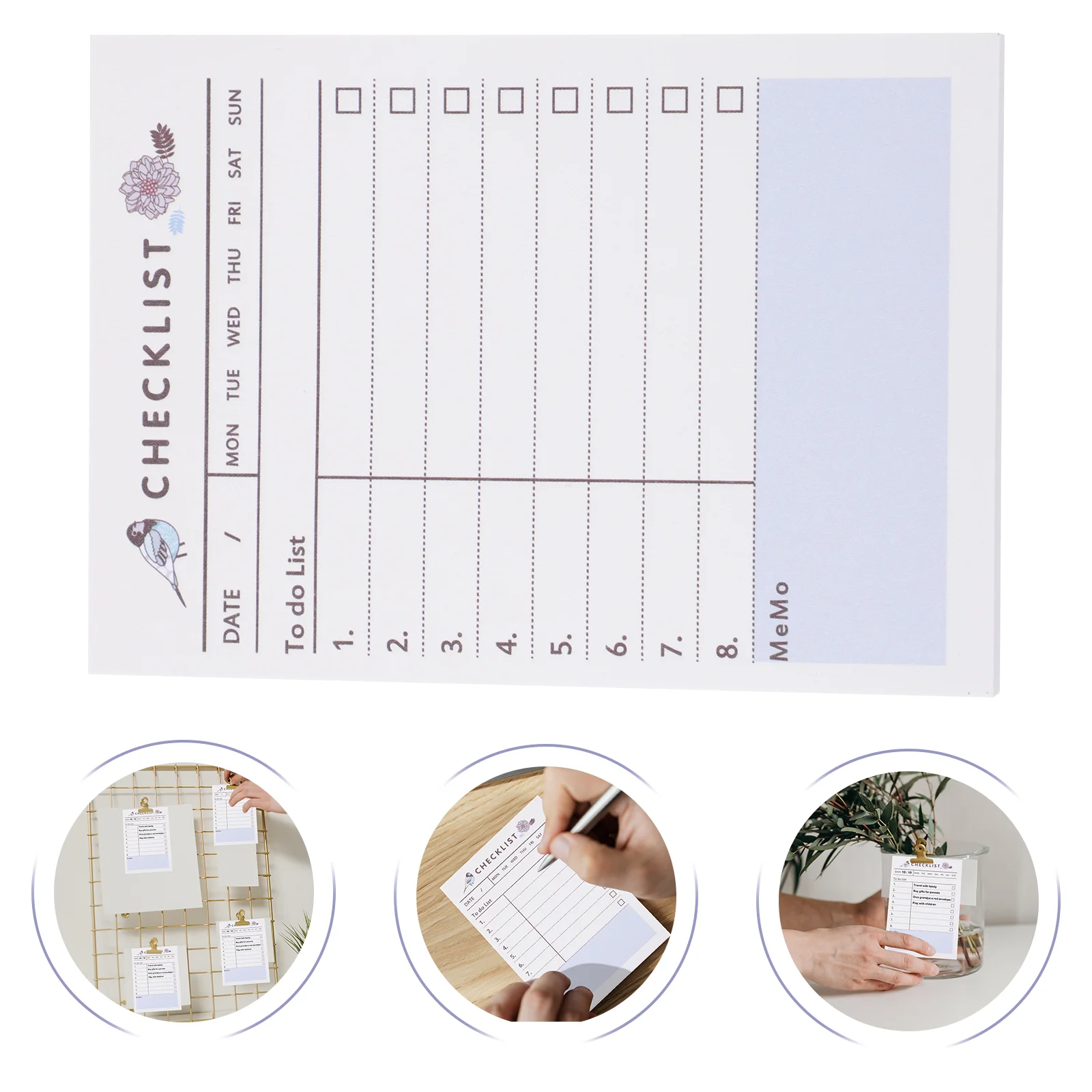 

10 Pcs Planner Pocket Notebook Daily Notebooks Mini Size Portable Planning Memo Pads