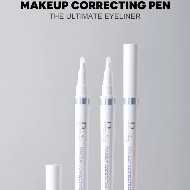Liquid Eyeliner Makeup Remover Pen Quick Drying Waterproof Smudge Proof Lasting 24 Hours Wear for Precise Control Winged Liner