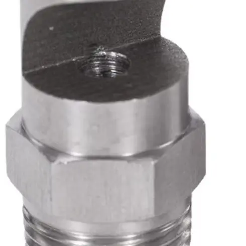 304 Stainless Steel Wide Angle Fan Nozzle K Type Flat Spray For Industrial Cleaning Cooling Water Curtain Wall Metalworking Tool