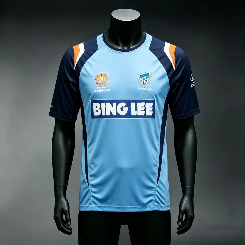 Retro Sydney 07‑09 Football Jersey Men Youth Kids Quick‑Dry Short Sleeve Australian League Classic Match Fan Soccer Uniform