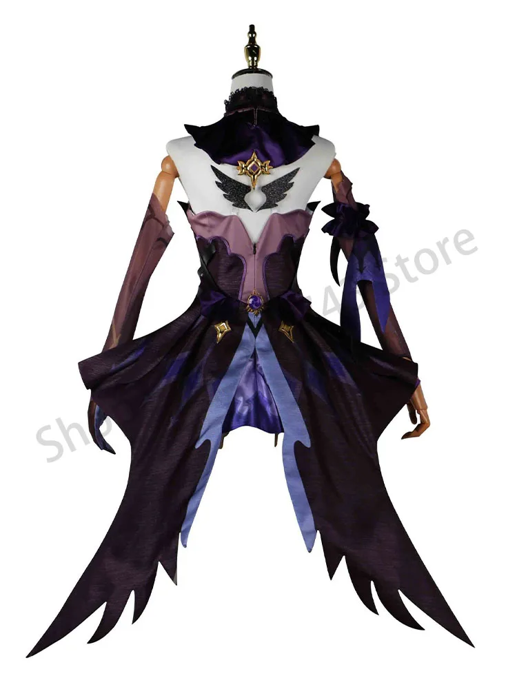 

Genshin Impact Fischer cos Costume Fischer's Royal Daughter's Original Skin Cosmaly anime Game Animation Costume Complete Set