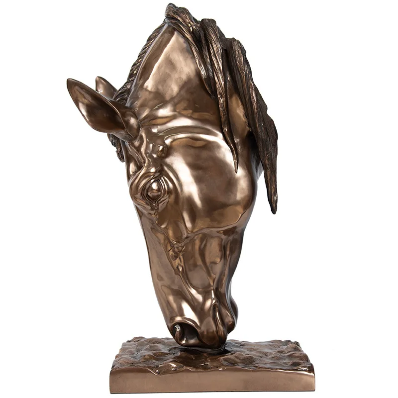 

Horse head, tabletop, ornament, living room, TV cabinet, wine cabinet, entrance