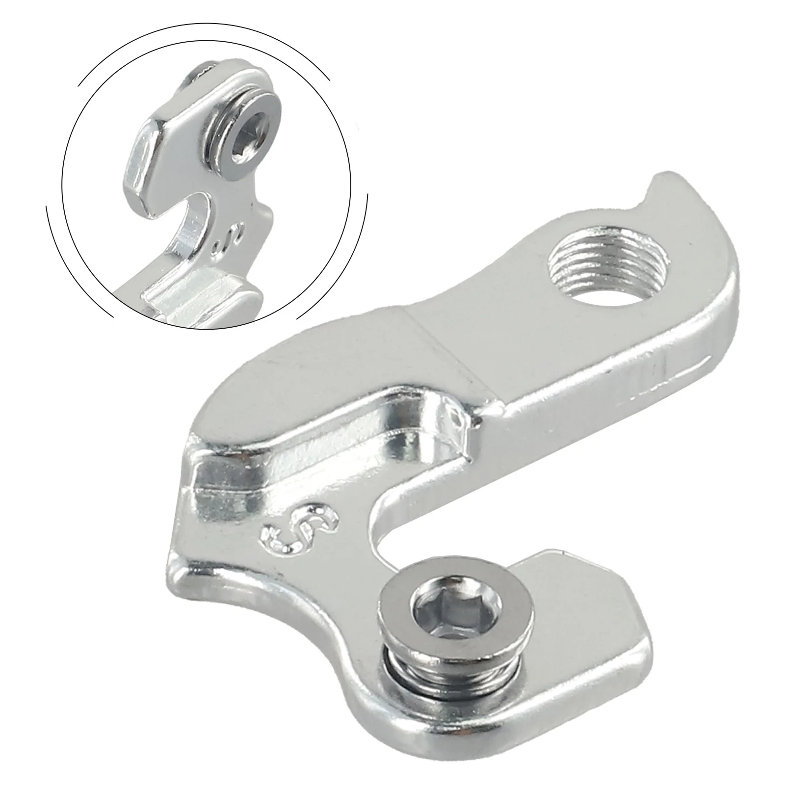 High Quality Hot New Nice Portable Pratical Tail Hook Silver Bike Bike Components For SCOTT #206375 MECH HANGER