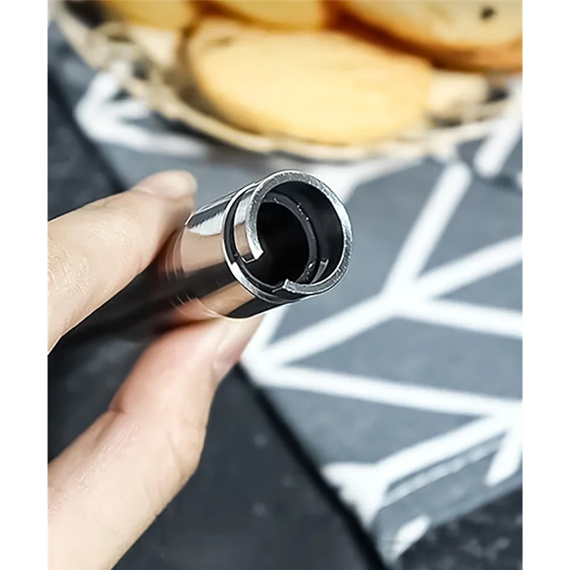 BAAO-For Delonghi Espresso Machine Steam Wand Tip,Stainless Steel Milk Foam Spout Replacement EC680,EC685 Ecp3631,ECP35.31