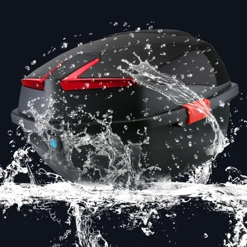 

New Motorcycle Trunk Electric Car Trunk Enlarged Capacity Safety Thickened Battery Pedal Storage Kit Universal Luggage Trunk