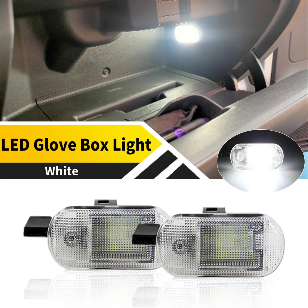 

OEM Canbus белый светодиодный светильник для перчаточного ящика для Skoda Octivia 2004-2013 Superb 2008-2013 Yeti 2010-2013 OEM # 1J0947301