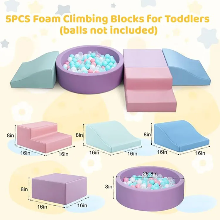 Children's Foam Soft Play Ball Pit for Kidspromote sales