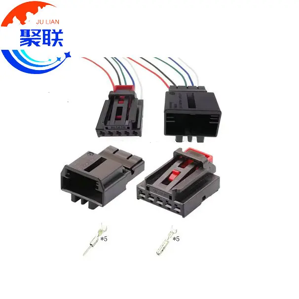 1Set 5Pin 5K0 972 705 5G0 972 715 Automotive taillight Lamp Connector Wire harness Plug 5K0972705 5G0972715 For VW Audi