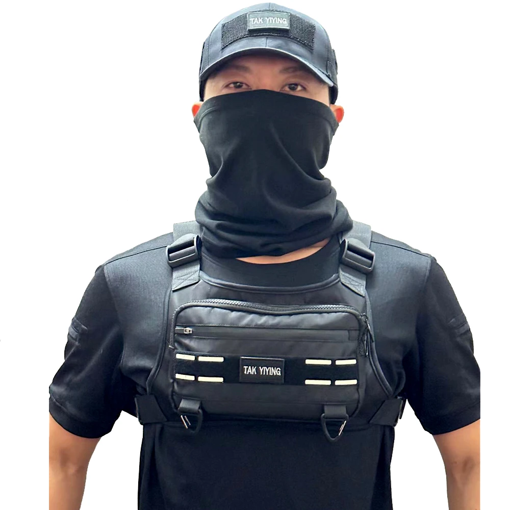 

Tactical Backpack Men'S Sports Mobile Phone Package Running Cycling Multi-Functional Chest Package Outdoor Shoulder Fitness Bag