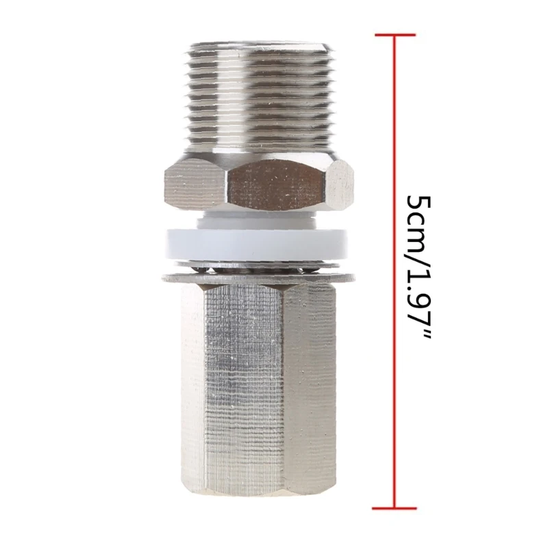 SO 239 SO239 หญิงถึง S216 3/8 '-24 ปลั๊กตัวผู้เชื่อมต่ออะแดปเตอร์ RF โคแอกเซียล